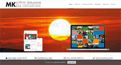 Desktop Screenshot of mkprint.co.uk